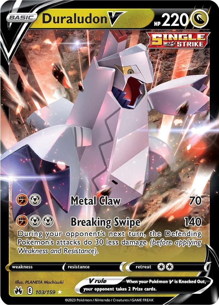 Duraludon V (103/159) [Sword & Shield: Crown Zenith] | Gear Gaming Fayetteville