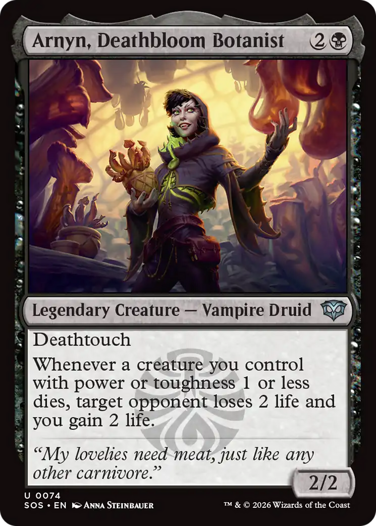 Arnyn, Deathbloom Botanist [Secrets of Strixhaven] | Gear Gaming Fayetteville