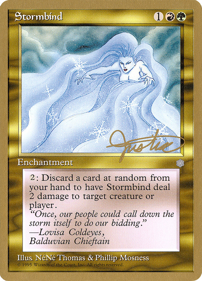 Stormbind (Mark Justice) [Pro Tour Collector Set] | Gear Gaming Fayetteville