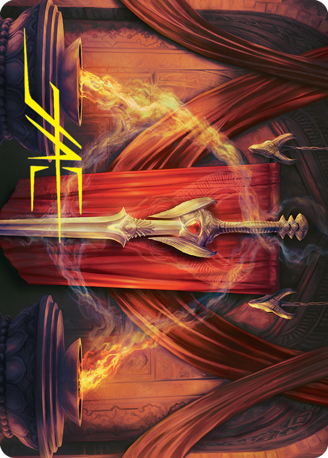 Ramosian Greatsword Art Card (Gold-Stamped Signature) [March of the Machine Art Series] | Gear Gaming Fayetteville