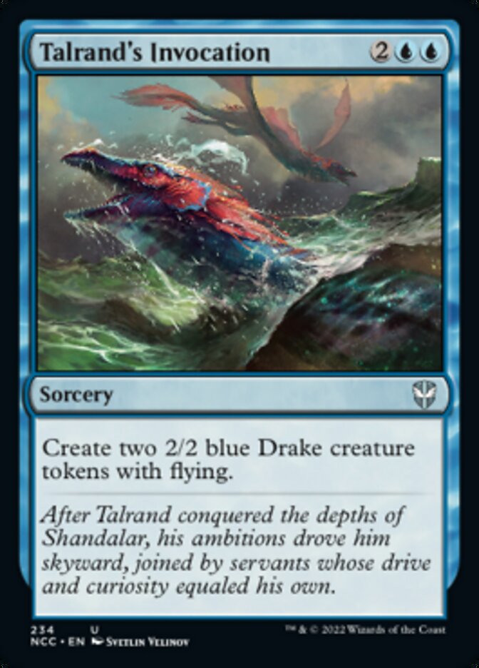 Talrand's Invocation [Streets of New Capenna Commander] | Gear Gaming Fayetteville