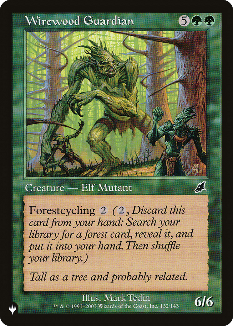 Wirewood Guardian [The List Reprints] | Gear Gaming Fayetteville