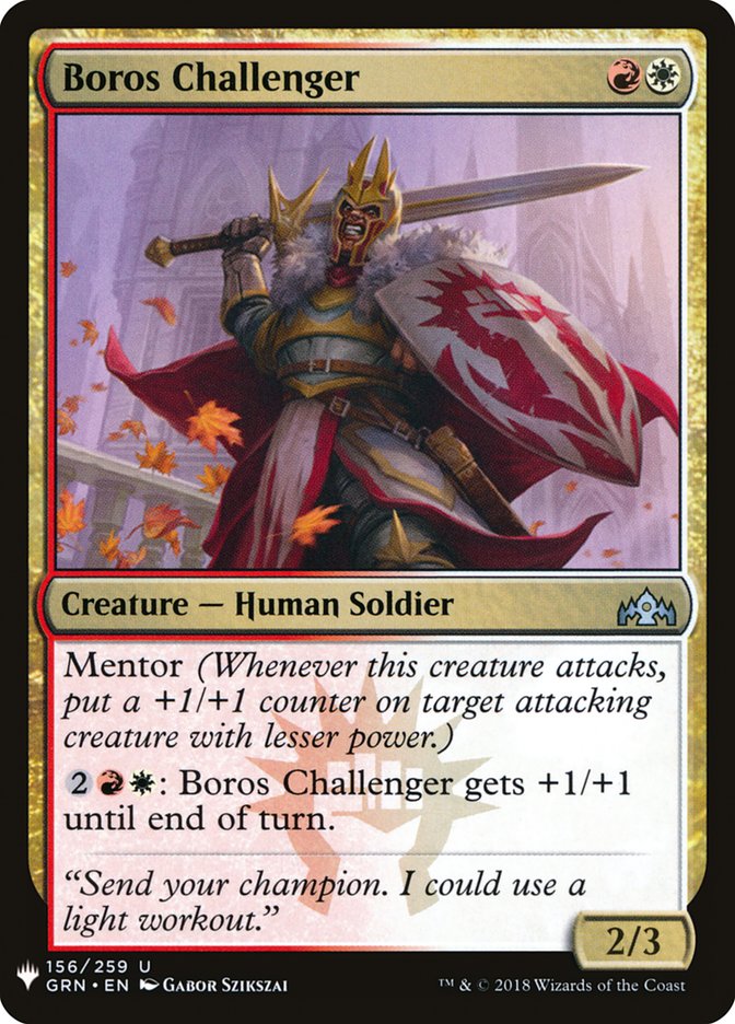 Boros Challenger [Mystery Booster] | Gear Gaming Fayetteville