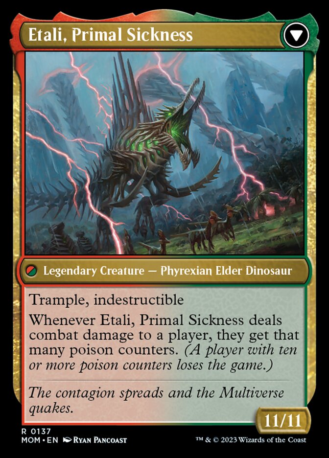 Etali, Primal Conqueror // Etali, Primal Sickness [March of the Machine] | Gear Gaming Fayetteville