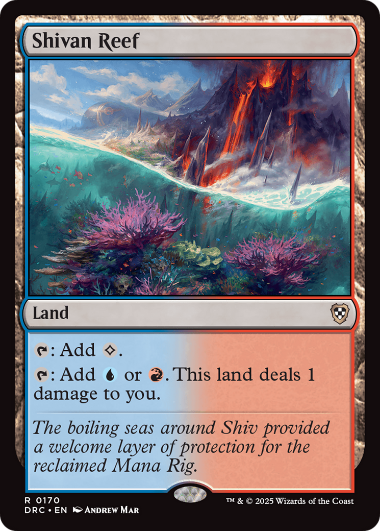 Shivan Reef [Aetherdrift Commander] | Gear Gaming Fayetteville
