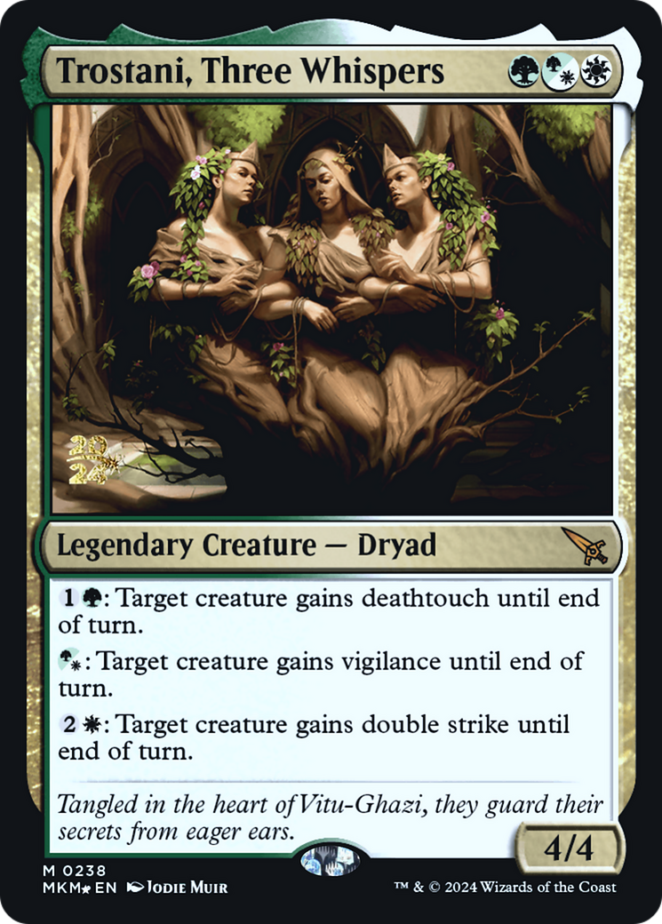 Trostani, Three Whispers [Murders at Karlov Manor Prerelease Promos] | Gear Gaming Fayetteville