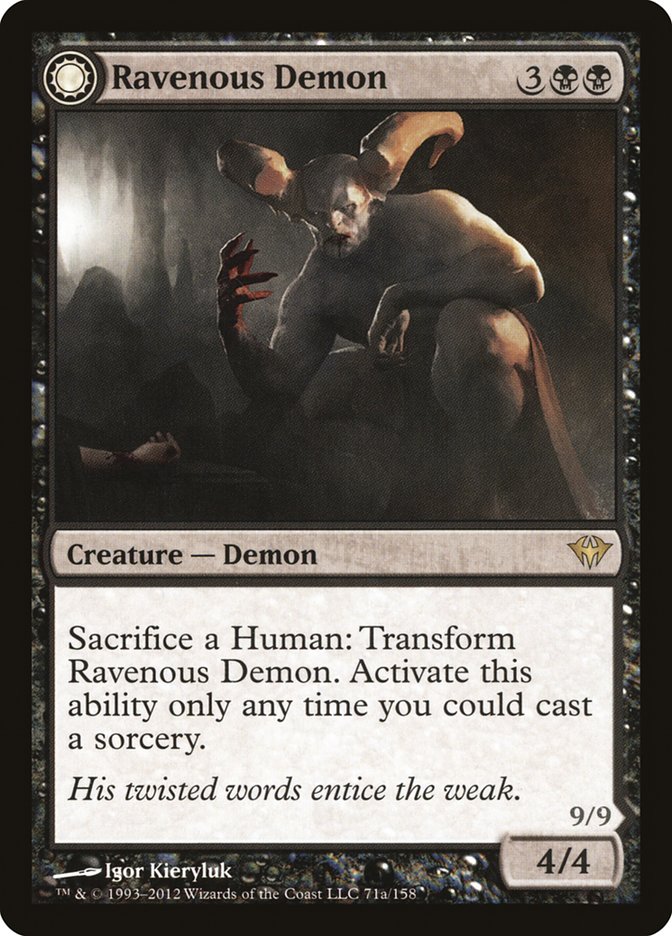 Ravenous Demon // Archdemon of Greed [Dark Ascension] | Gear Gaming Fayetteville