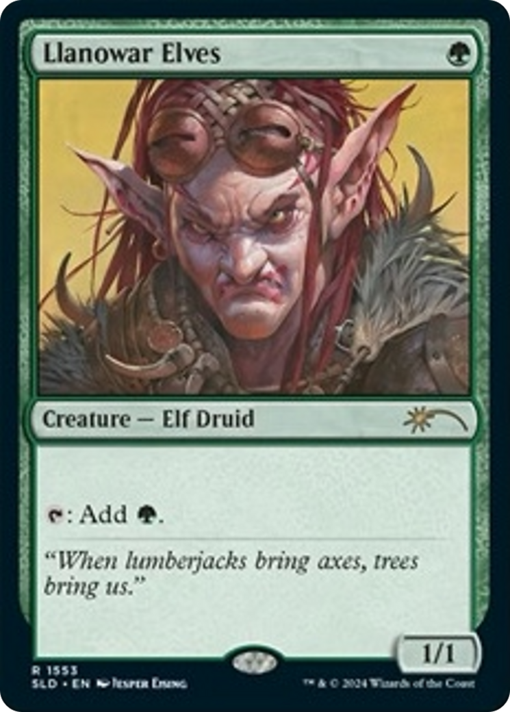 Llanowar Elves (1553) [Secret Lair Drop Series] | Gear Gaming Fayetteville