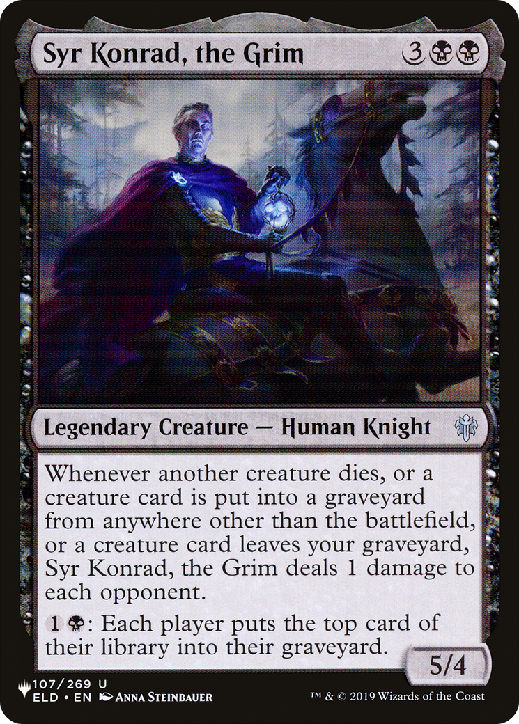 Syr Konrad, the Grim [The List] | Gear Gaming Fayetteville