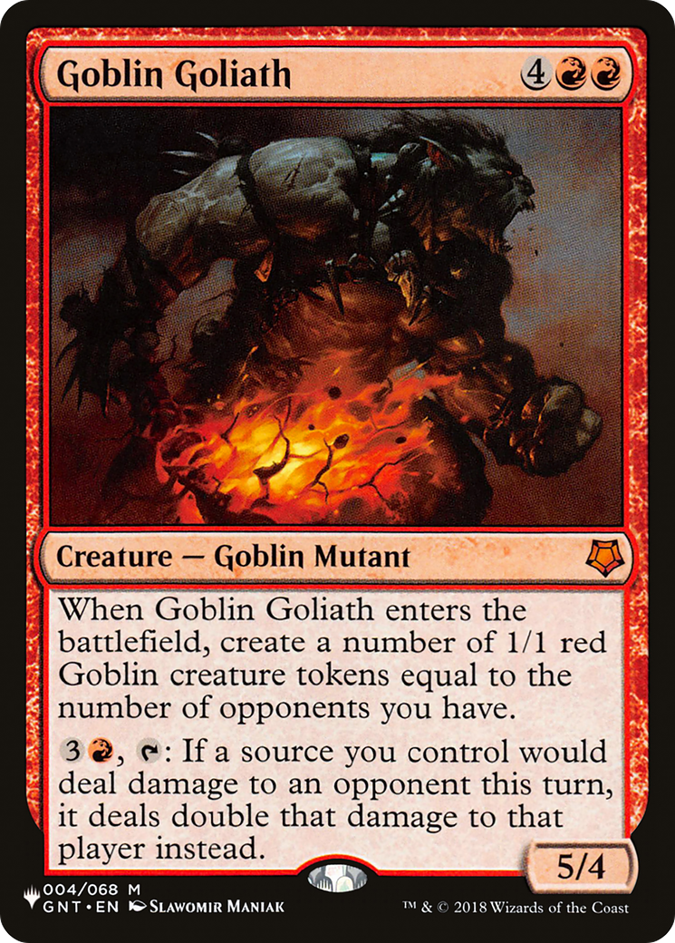 Goblin Goliath [The List] | Gear Gaming Fayetteville