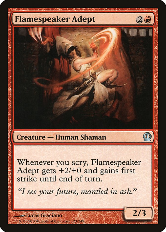 Flamespeaker Adept [Theros] | Gear Gaming Fayetteville