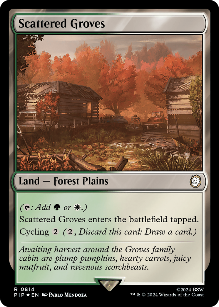 Scattered Groves (Surge Foil) [Fallout] | Gear Gaming Fayetteville