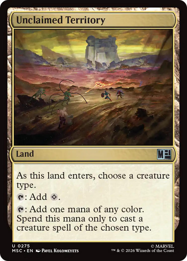 Unclaimed Territory [Marvel Super Heroes Commander] | Gear Gaming Fayetteville