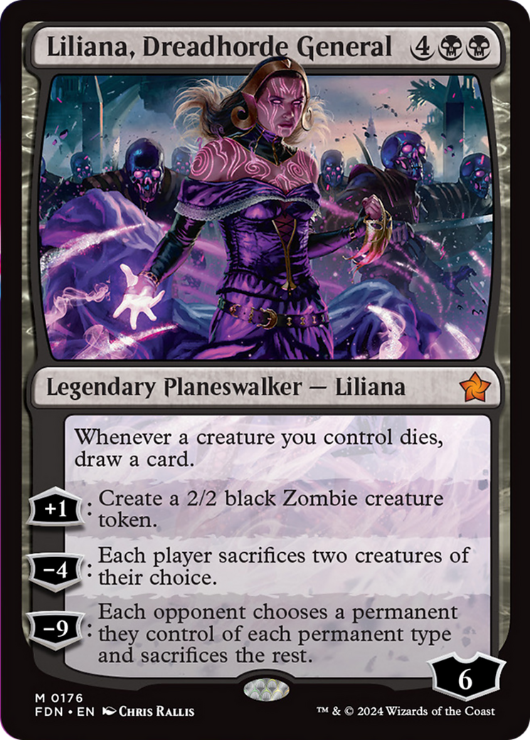 Liliana, Dreadhorde General [Foundations] | Gear Gaming Fayetteville