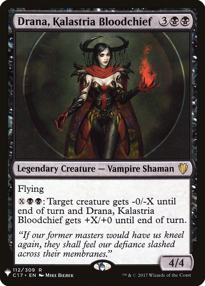 Drana, Kalastria Bloodchief [The List] | Gear Gaming Fayetteville