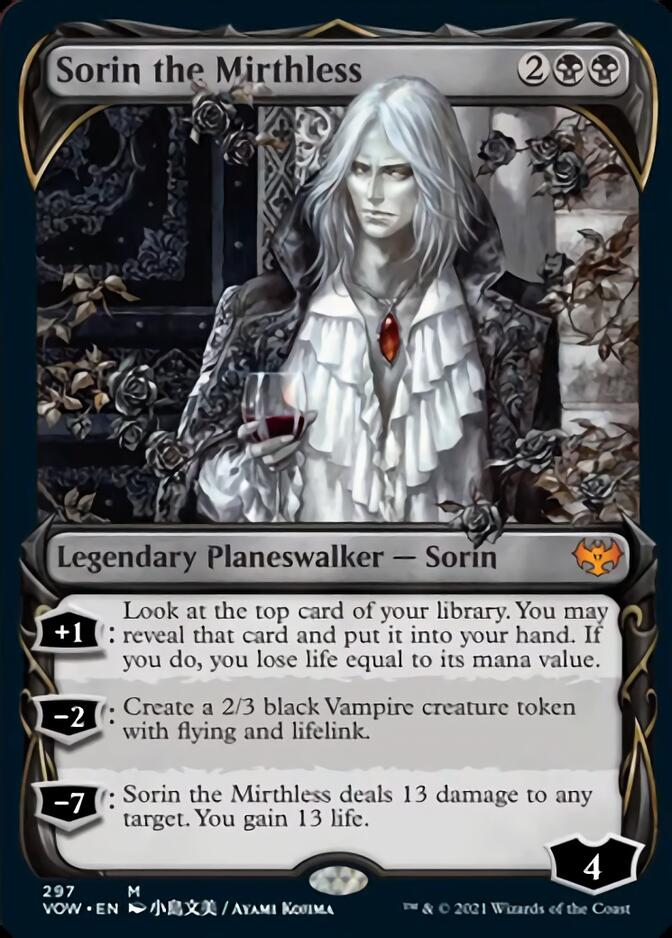 Sorin the Mirthless (Showcase Fang Frame) [Innistrad: Crimson Vow] | Gear Gaming Fayetteville