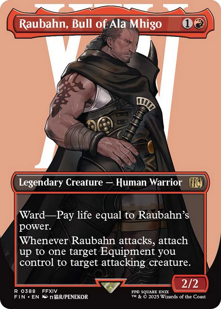 Raubahn, Bull of Ala Mhigo (Borderless) [FINAL FANTASY] | Gear Gaming Fayetteville