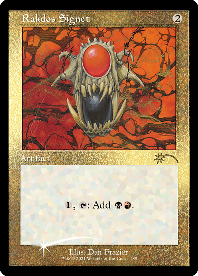 Rakdos Signet (Retro) (Foil Etched) [Secret Lair Drop Series] | Gear Gaming Fayetteville