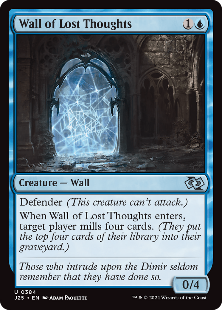 Wall of Lost Thoughts [Foundations Jumpstart] | Gear Gaming Fayetteville