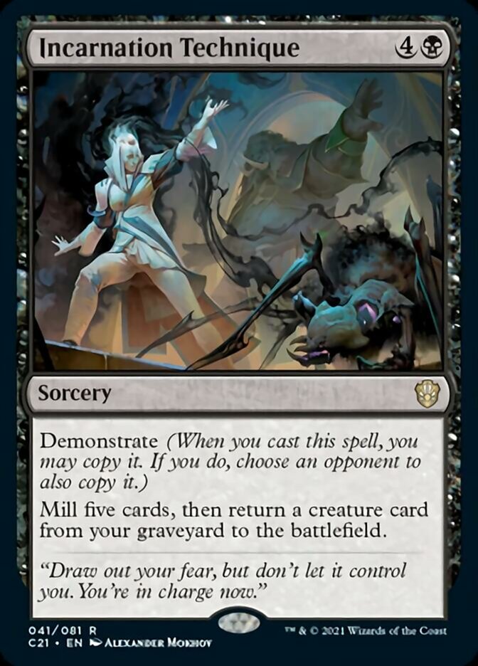 Incarnation Technique [Commander 2021] | Gear Gaming Fayetteville