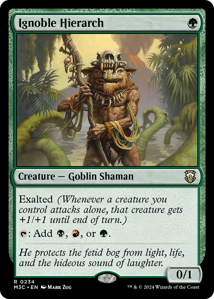 Ignoble Hierarch [Modern Horizons 3 Commander] | Gear Gaming Fayetteville