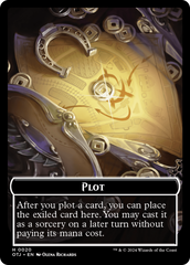 Construct // Plot Double-Sided Token [Outlaws of Thunder Junction Tokens] | Gear Gaming Fayetteville