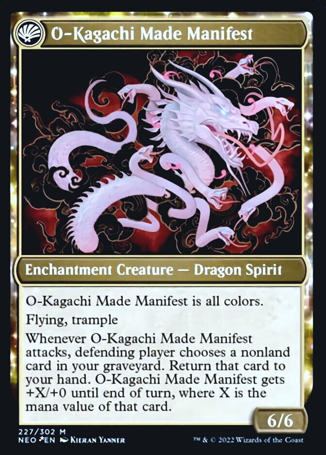 The Kami War // O-Kagachi Made Manifest [Kamigawa: Neon Dynasty Prerelease Promos] | Gear Gaming Fayetteville