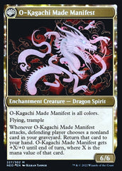 The Kami War // O-Kagachi Made Manifest [Kamigawa: Neon Dynasty Prerelease Promos] | Gear Gaming Fayetteville