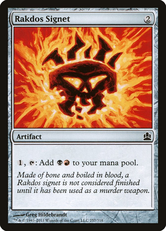 Rakdos Signet [Commander 2011] | Gear Gaming Fayetteville