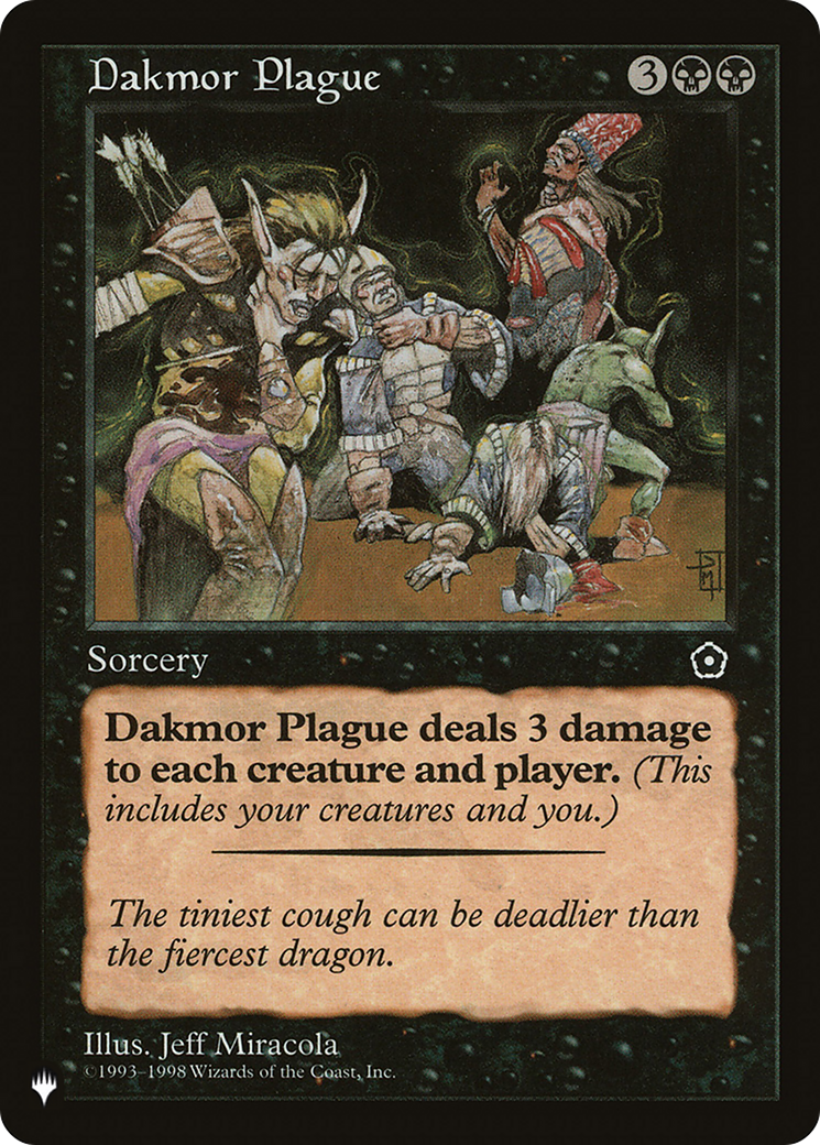 Dakmor Plague [The List Reprints] | Gear Gaming Fayetteville