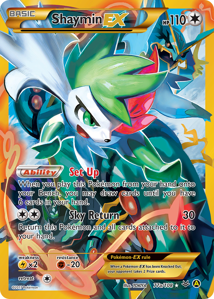 Shaymin EX (77a/108) [Alternate Art Promos] | Gear Gaming Fayetteville