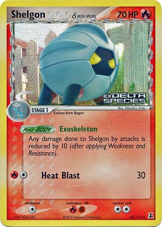 Shelgon (54/113) (Delta Species) (Stamped) [EX: Delta Species] | Gear Gaming Fayetteville