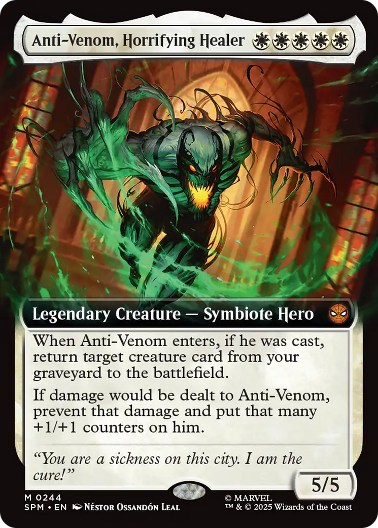 Anti-Venom, Horrifying Healer (Extended Art) [Marvel's Spider-Man] | Gear Gaming Fayetteville
