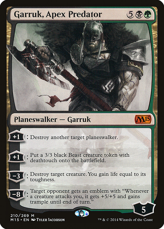 Garruk, Apex Predator [Magic 2015] | Gear Gaming Fayetteville