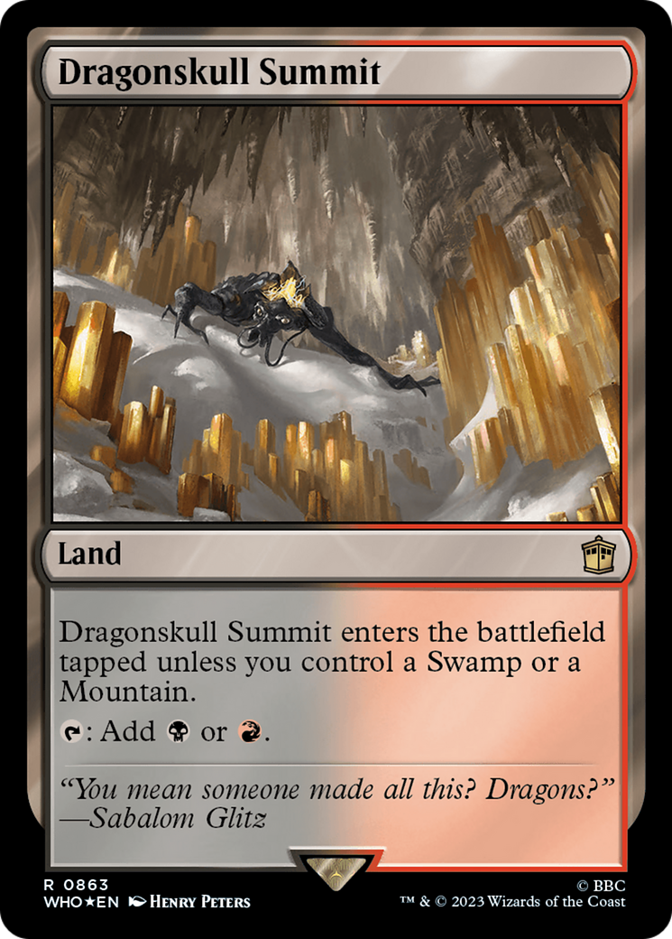Dragonskull Summit (Surge Foil) [Doctor Who] | Gear Gaming Fayetteville