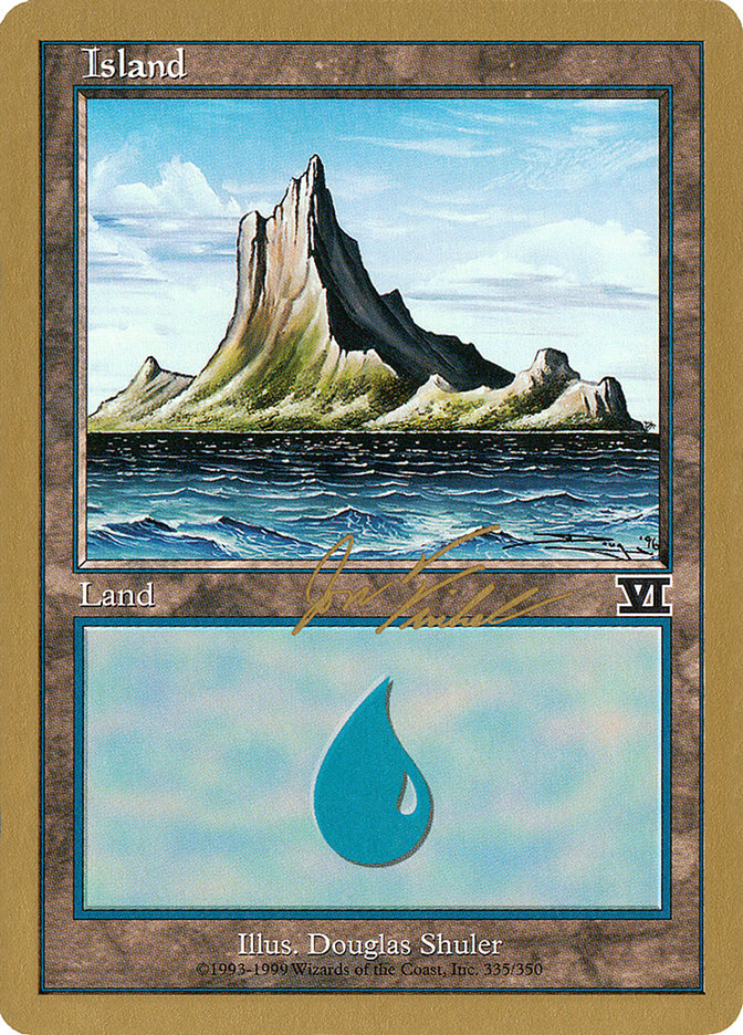 Island (jf335) (Jon Finkel) [World Championship Decks 2000] | Gear Gaming Fayetteville
