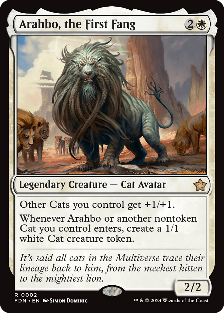 Arahbo, the First Fang [Foundations] | Gear Gaming Fayetteville