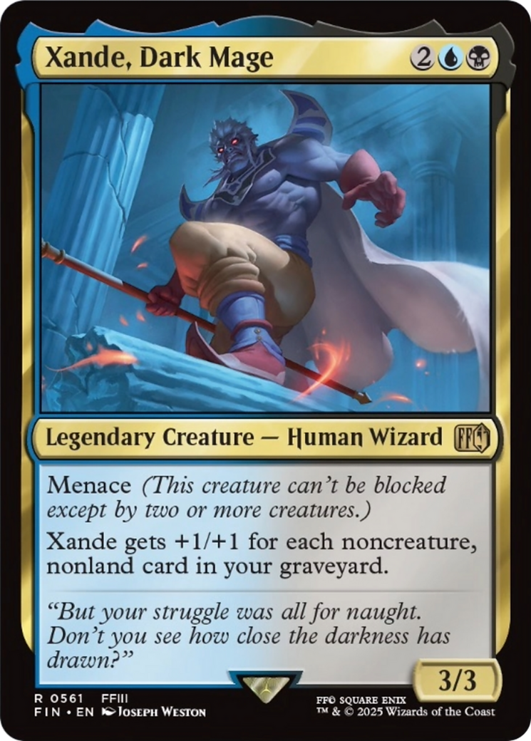 Xande, Dark Mage [FINAL FANTASY] | Gear Gaming Fayetteville