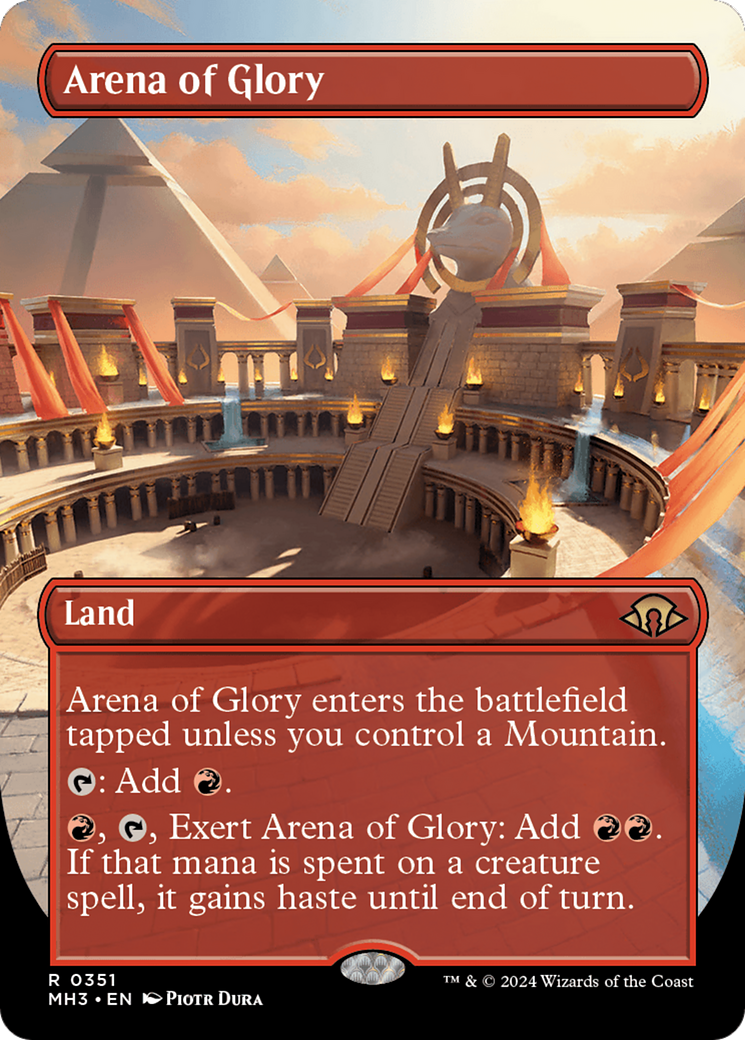 Arena of Glory (Borderless) [Modern Horizons 3] | Gear Gaming Fayetteville