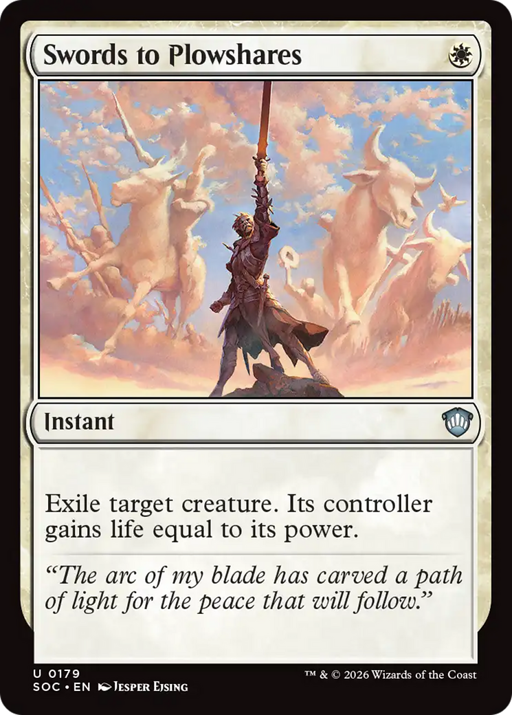Swords to Plowshares [Secrets of Strixhaven Commander] | Gear Gaming Fayetteville