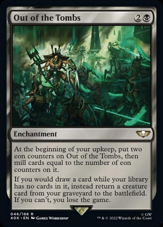 Out of the Tombs (Surge Foil) [Warhammer 40,000] | Gear Gaming Fayetteville