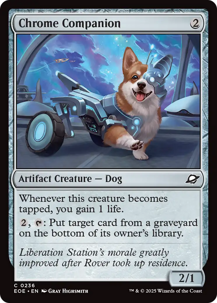 Chrome Companion [Edge of Eternities] | Gear Gaming Fayetteville