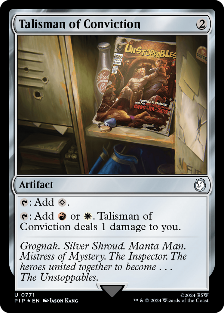 Talisman of Conviction (Surge Foil) [Fallout] | Gear Gaming Fayetteville