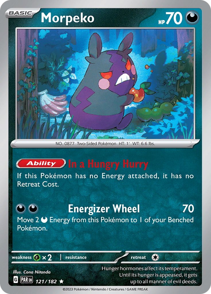 Morpeko (121/182) [Scarlet & Violet: Paradox Rift] | Gear Gaming Fayetteville