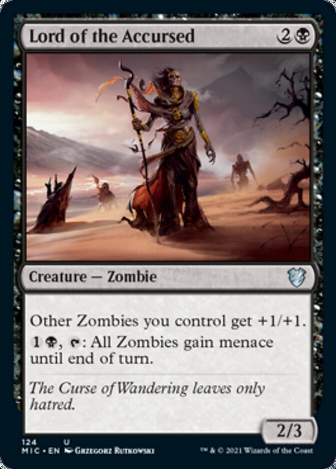 Lord of the Accursed [Innistrad: Midnight Hunt Commander] | Gear Gaming Fayetteville