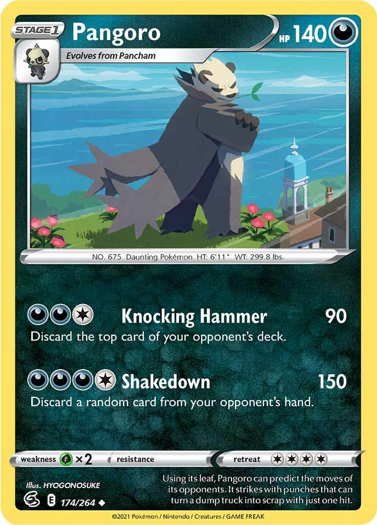 Pangoro (174/264) [Sword & Shield: Fusion Strike] | Gear Gaming Fayetteville