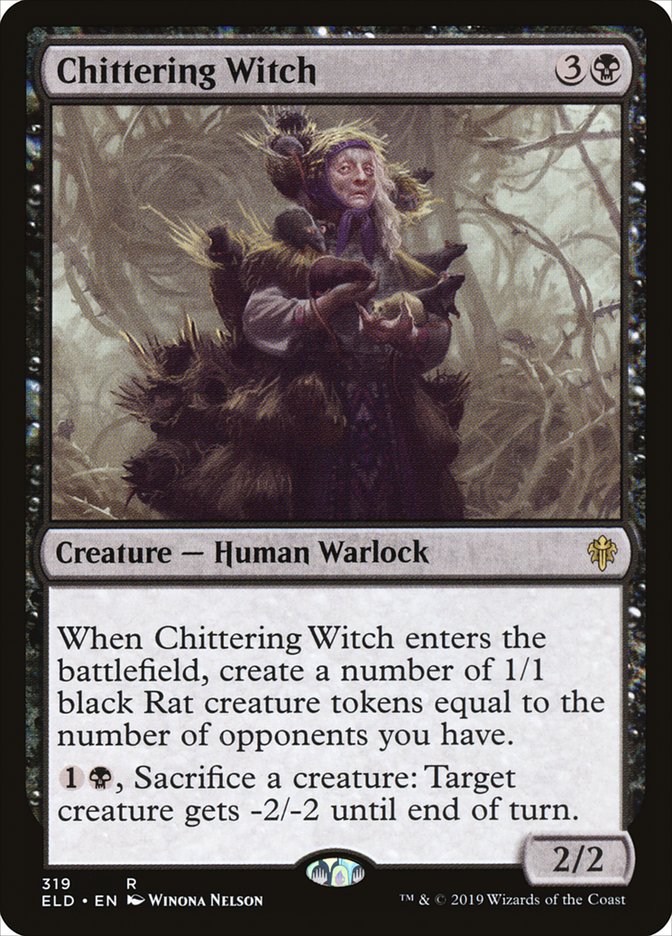 Chittering Witch [Throne of Eldraine] | Gear Gaming Fayetteville