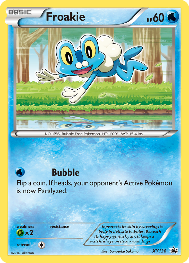 Froakie (XY138) [XY: Black Star Promos] | Gear Gaming Fayetteville