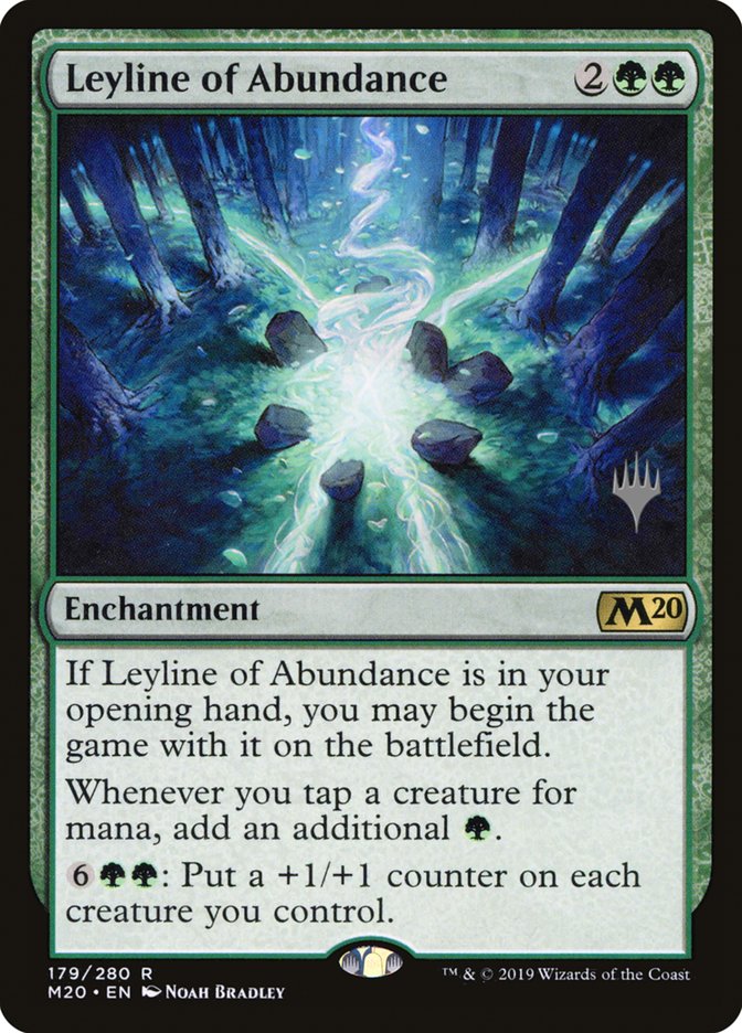 Leyline of Abundance (Promo Pack) [Core Set 2020 Promos] | Gear Gaming Fayetteville