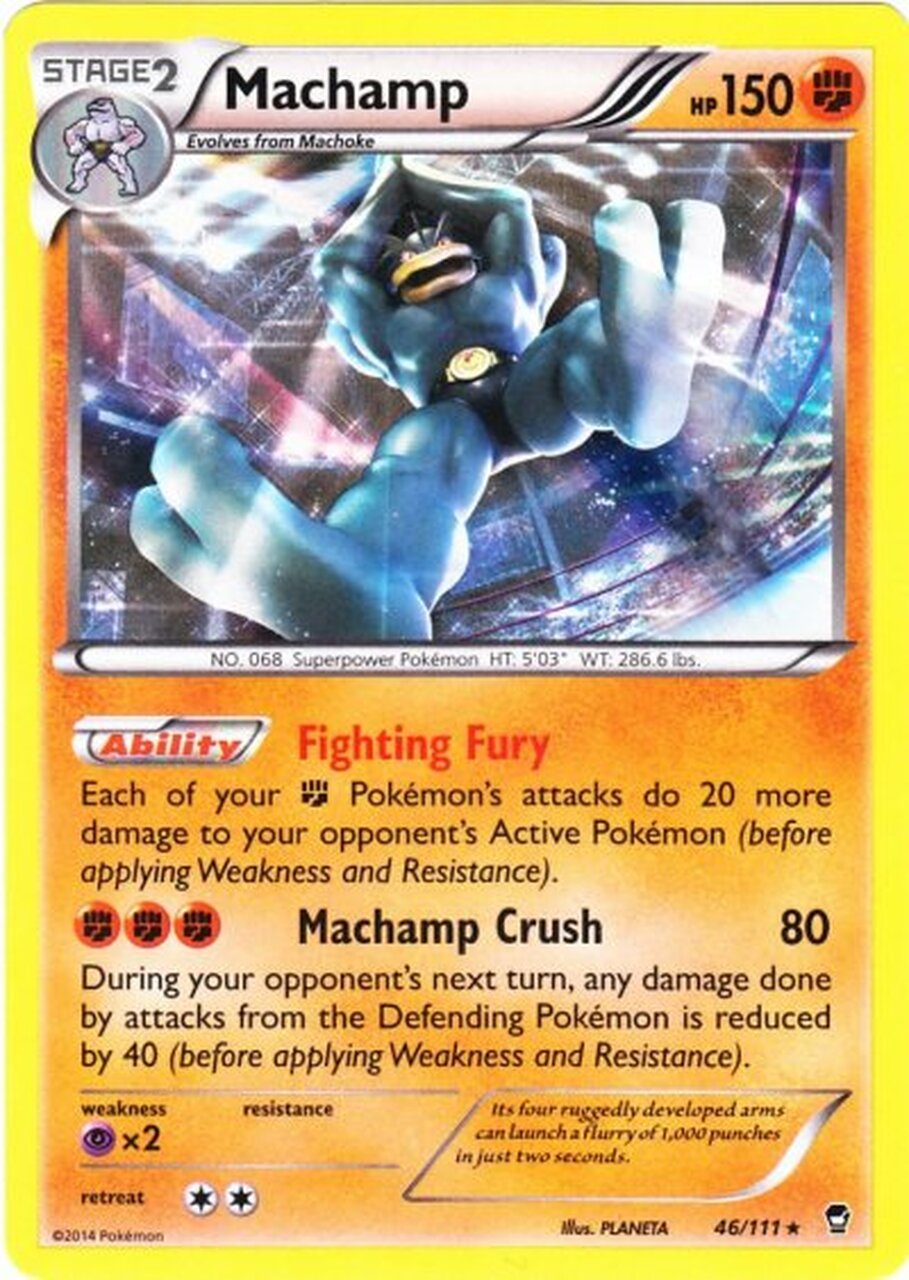 Machamp (46/111) [XY: Furious Fists] | Gear Gaming Fayetteville